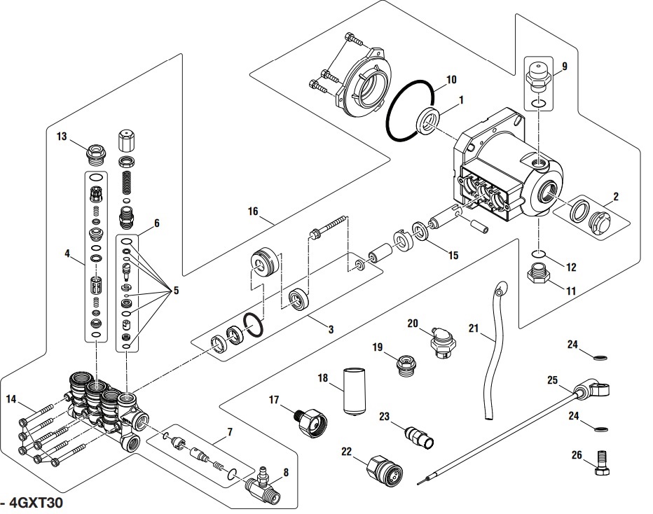 308694033 pump rebuild repair parts 